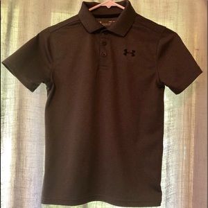 Boys Under Armour Performance Polo Shirt Med